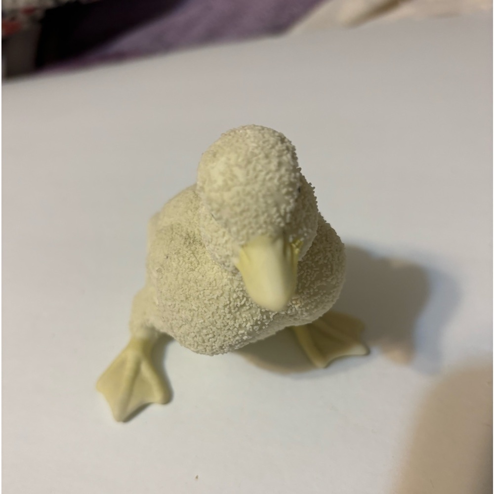 Dept 56 Snowbabies Duckling Porcelain Figurine Easter 1993 Duck 3” - Picture 6 of 9